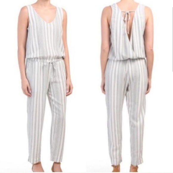 NWOT Cloth & Stone Tank Jumpsuit Tie Back - Picture 3 of 3